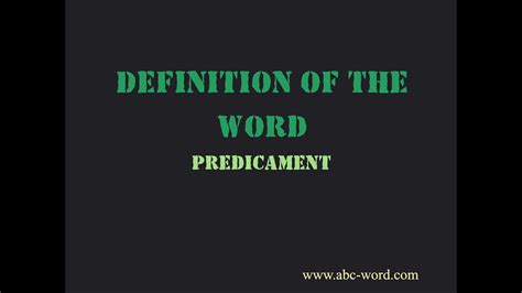 define predicament|word for predicament.